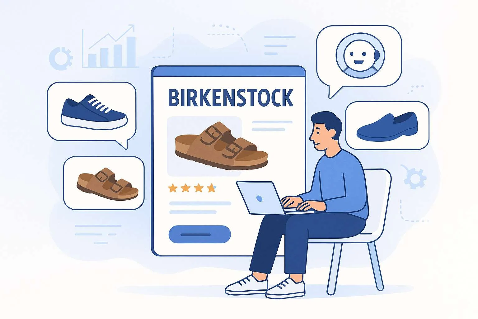 5 options pour augmenter le chiffre d'affaires e-commerce avec la technologie human touch : le use case Birkenstock