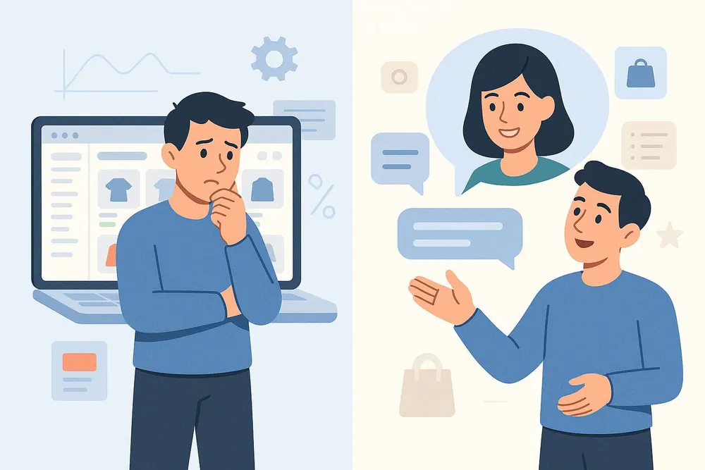 Le dialogue dans l'e-commerce : l'avenir de l'e-commerce devient encore plus personnel avec ChatGPT