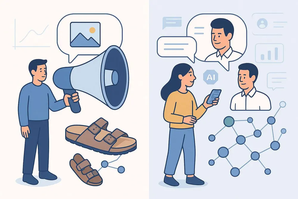 Le changement de paradigme : dialogues personnalisés et valeur de marque à l'ère de l'IA