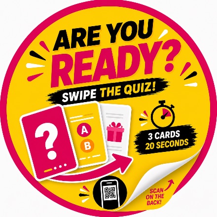 Are You Ready Quiz Sticker