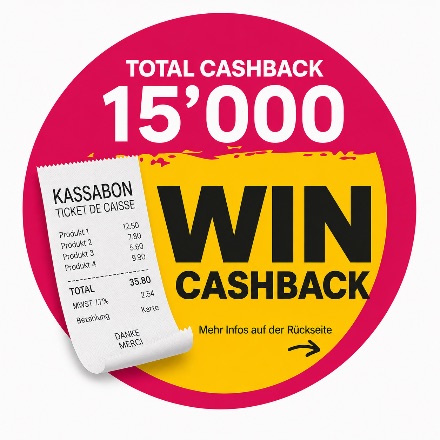 Win Cashback Sticker