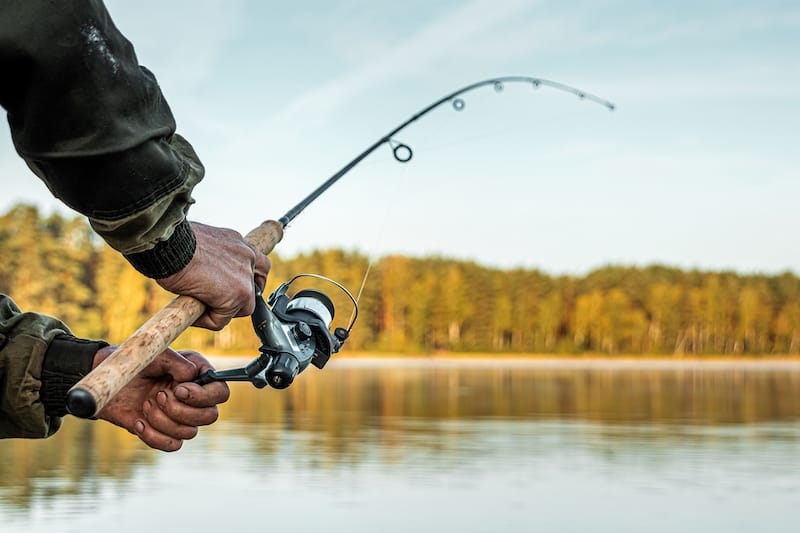 Man fishing